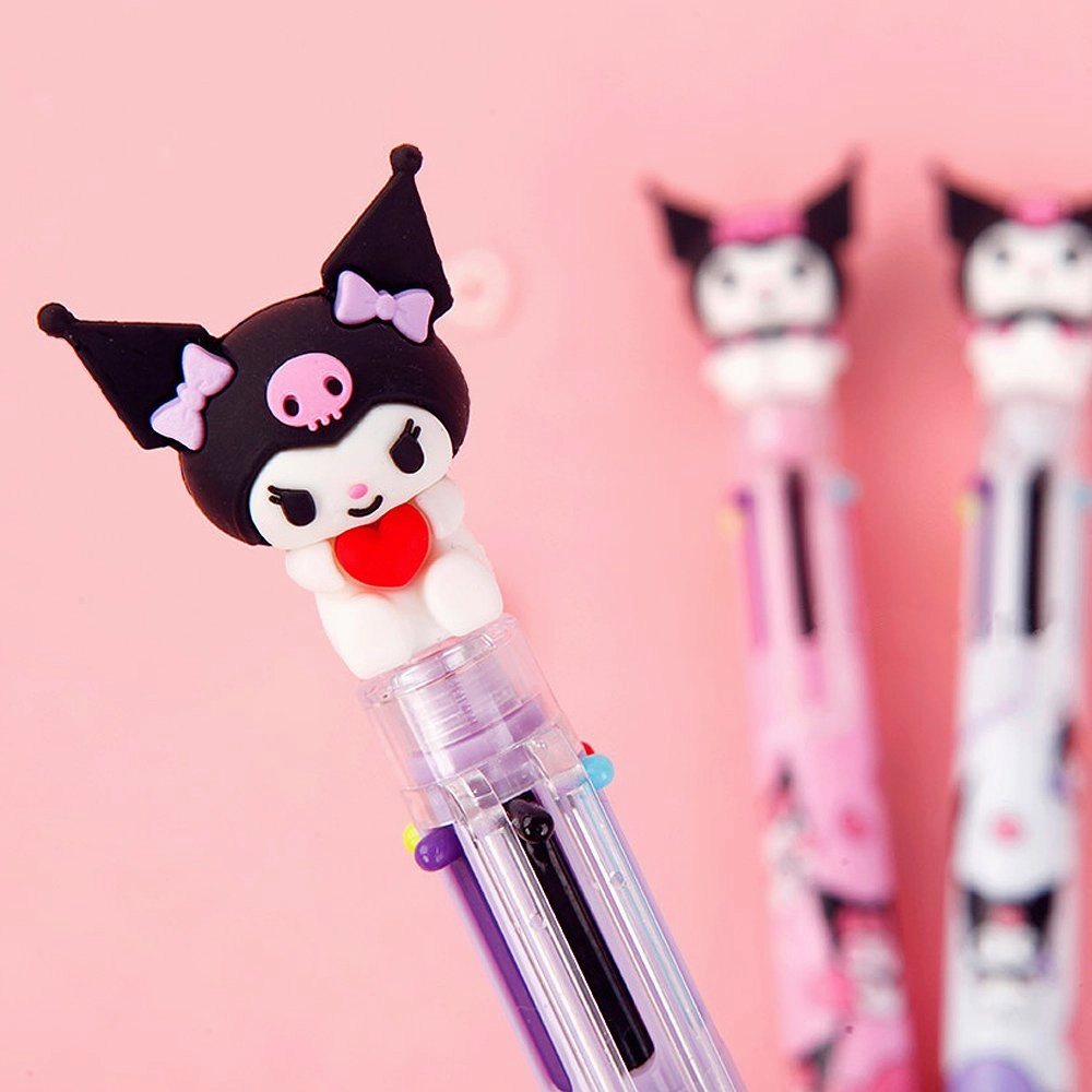 Kuromi Figure 6-Color Pen