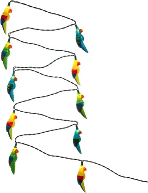 Kurt Adler UL 10-Light Parrot Light Set