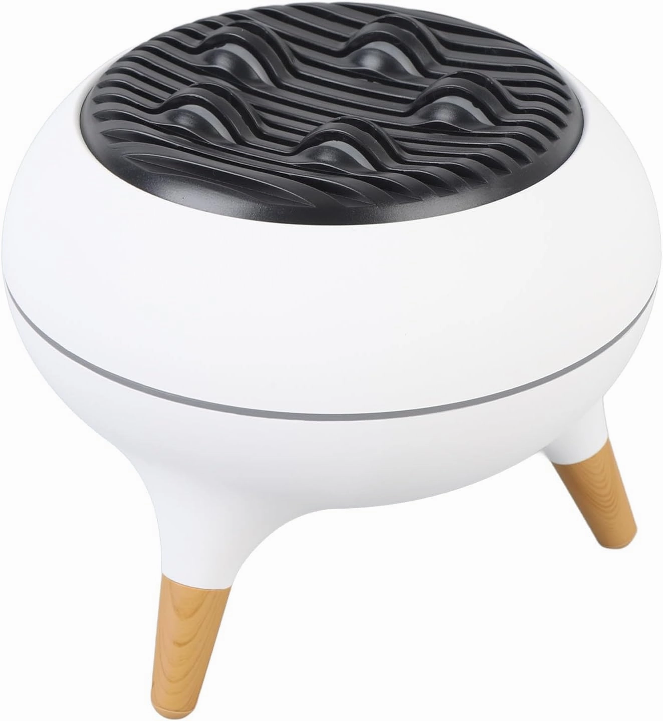 Large Room Desk Humidifier, 2 Timer Setting 2 Mist Modes Mystical/Fantasy Air Diffuser Humidifier Waterless Auto Off with Remote Control for Desk Office Bedroom (US Plug)