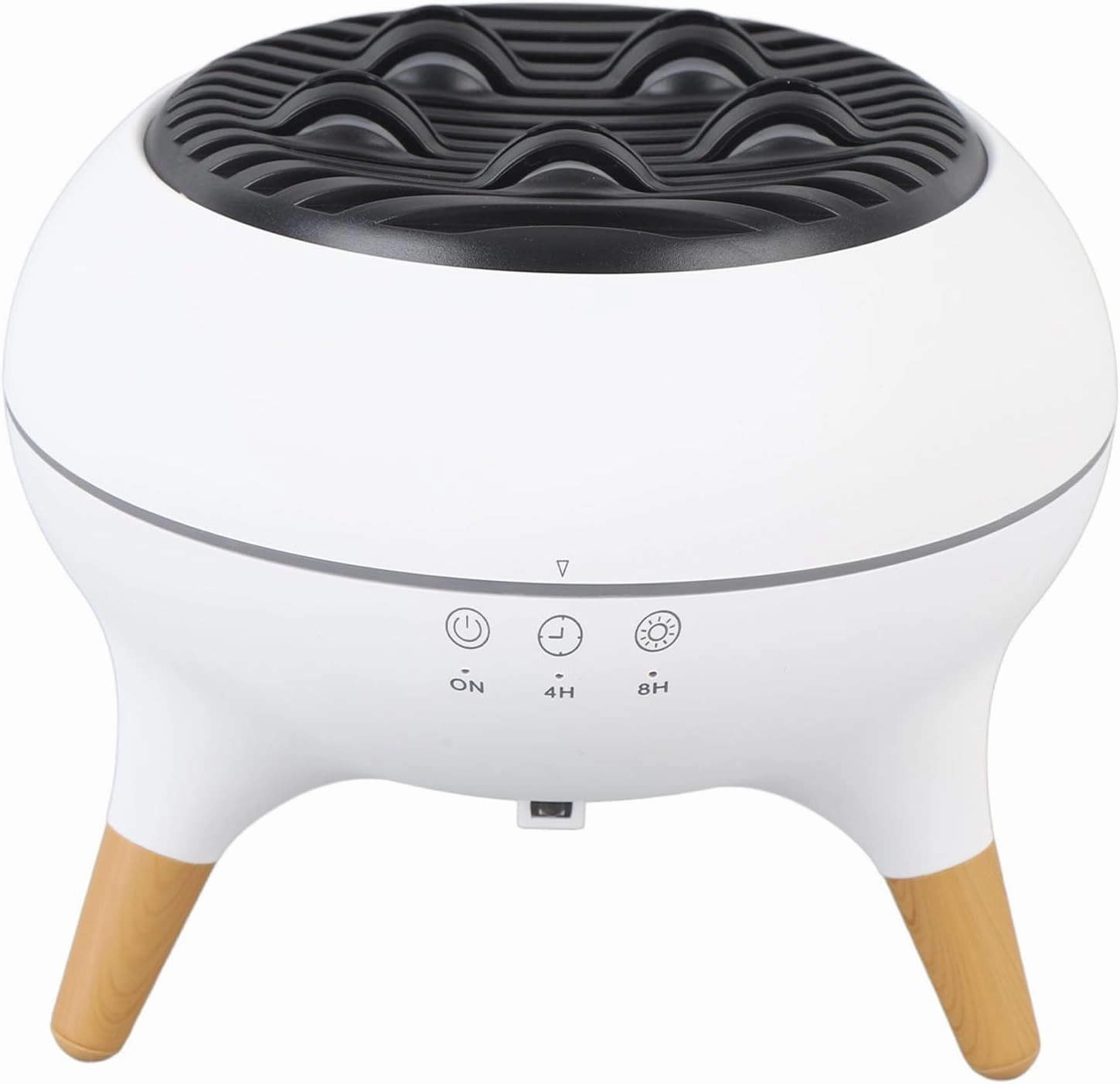 Large Room Desk Humidifier, 2 Timer Setting 2 Mist Modes Mystical/Fantasy Air Diffuser Humidifier Waterless Auto Off with Remote Control for Desk Office Bedroom (US Plug)