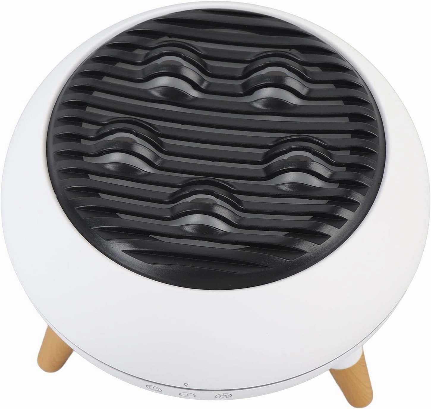 Large Room Desk Humidifier, 2 Timer Setting 2 Mist Modes Mystical/Fantasy Air Diffuser Humidifier Waterless Auto Off with Remote Control for Desk Office Bedroom (US Plug)