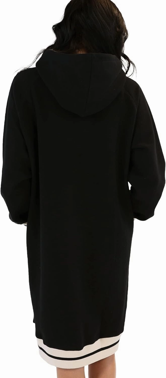 Lazy One Oversized Hoodie Sweatshirt, Comfortable Sleepwear, Sweater Dress for Women