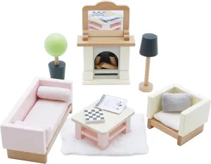 Le Toy Van ME058 Daisylane Sitting Room Dollhouse Furniture