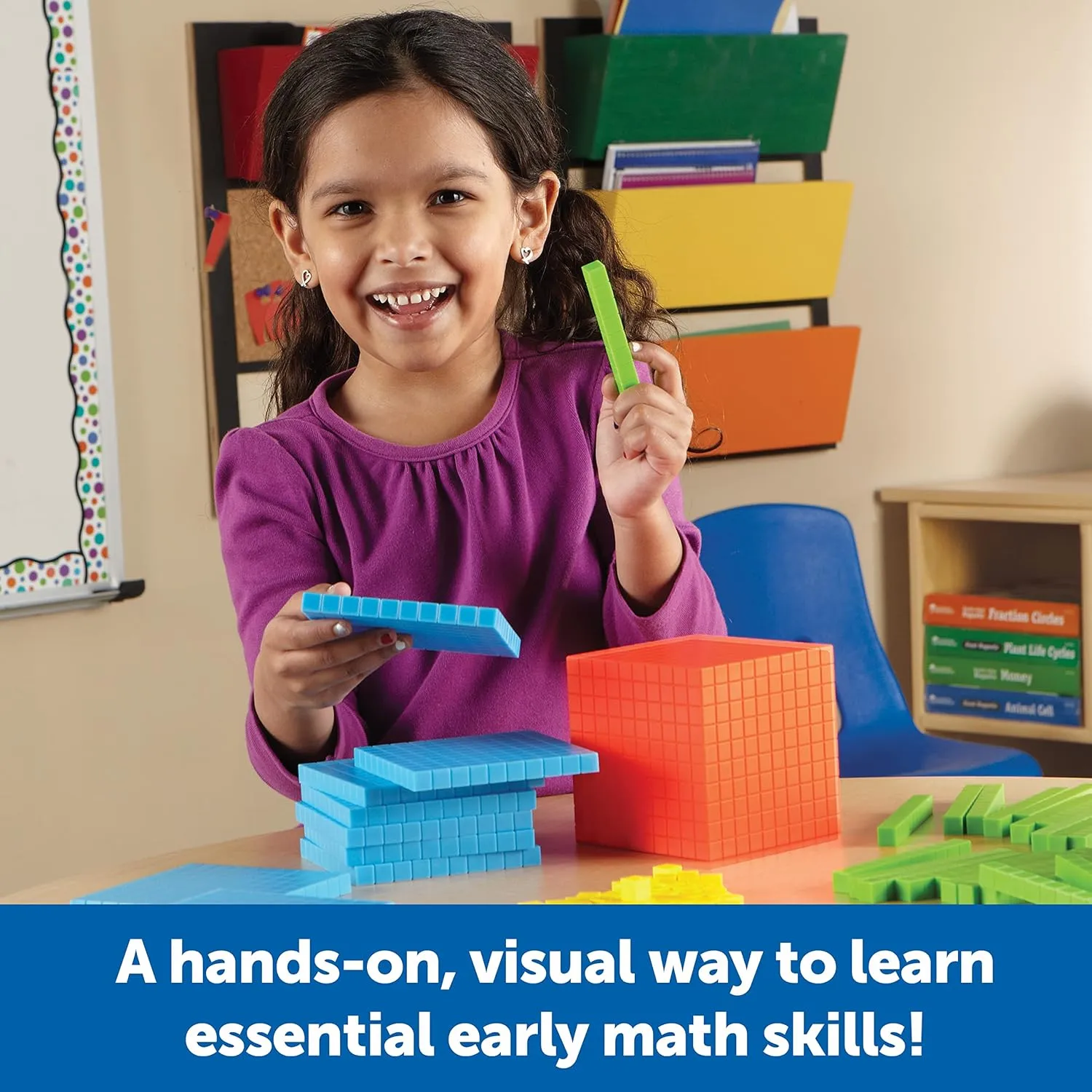 Learning Resources LER3551 Brights Base 10 Starter Set