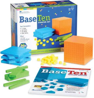 Learning Resources LER3551 Brights Base 10 Starter Set