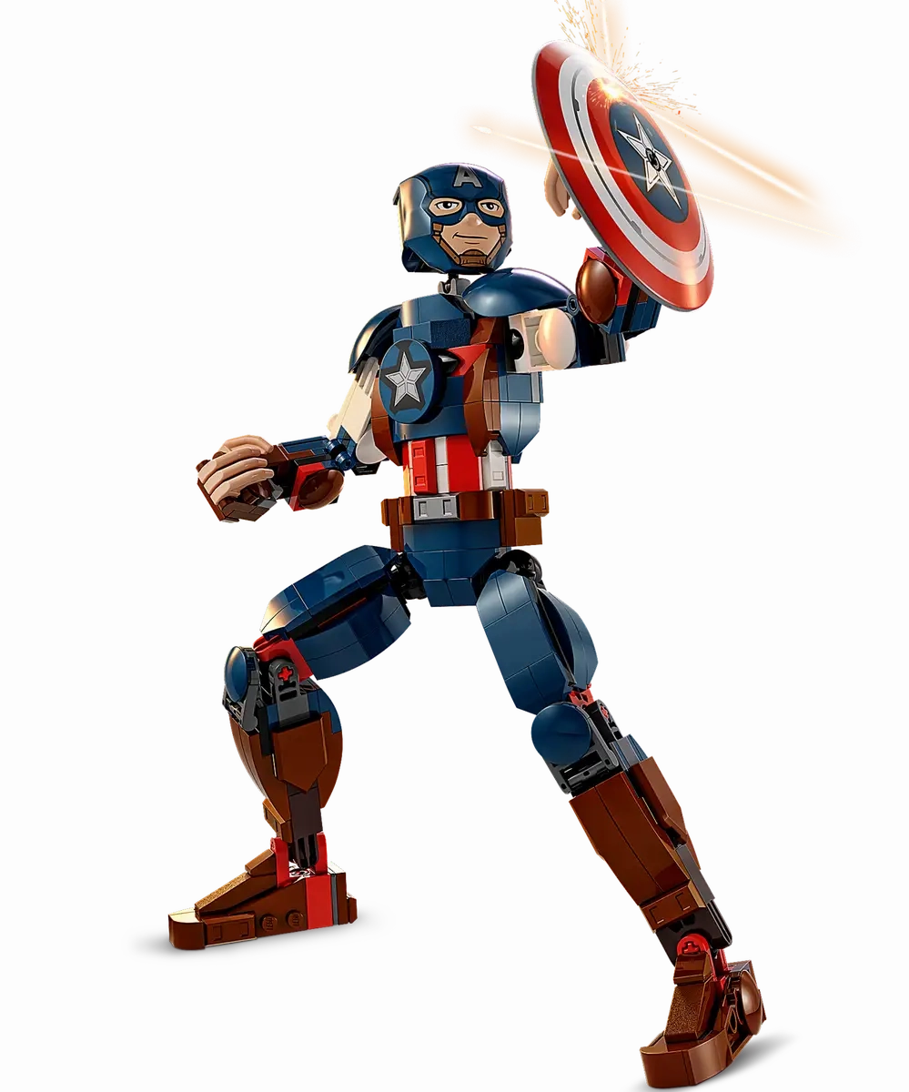 Lego Captain America Construction Figure (76258)