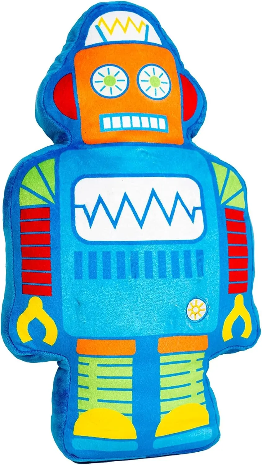 Light Up Pillow for Kids, Plush Led Night Light for Boys and Girls, Oeko TEX Certified, Toddler’s Light Up Sleeping Toy, Robot