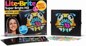 Lite Brite Super Bright HD - Creative Retro Light-Up Screen – Educational Play for Children – Enhances Creativity & Fine Motor Skills, Gift for Boys and Girls Ages 6 