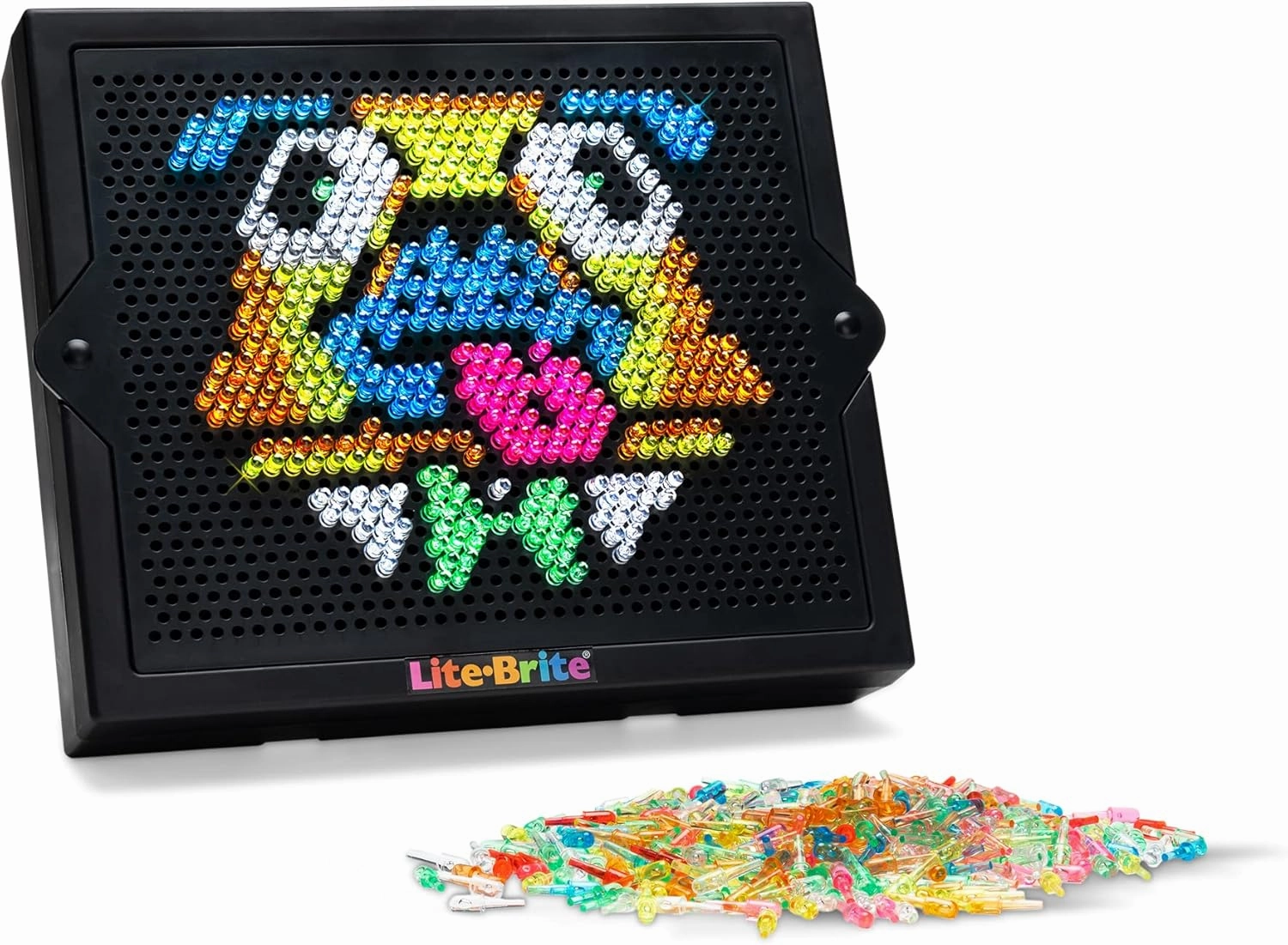 Lite Brite Super Bright HD - Creative Retro Light-Up Screen – Educational Play for Children – Enhances Creativity & Fine Motor Skills, Gift for Boys and Girls Ages 6 