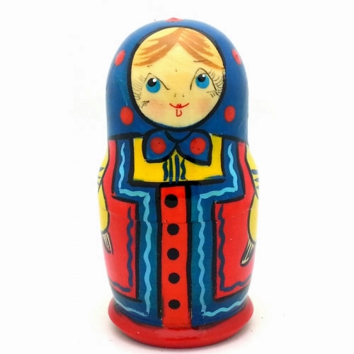 Little Girls Nesting Doll Set