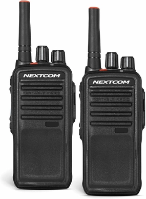 Long Range NXT65 LTE Walkie Talkies (2-Pack) | USA Coverage with Wi-Fi & GPS Enabled | Commerical Two Way Radios with Voice Recording, Instant PTT | First Month Airtime Free