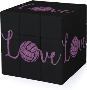 Love Volleyball Adults 3x3x3 Color-Matching Smooth Fully Printed Cube Gift