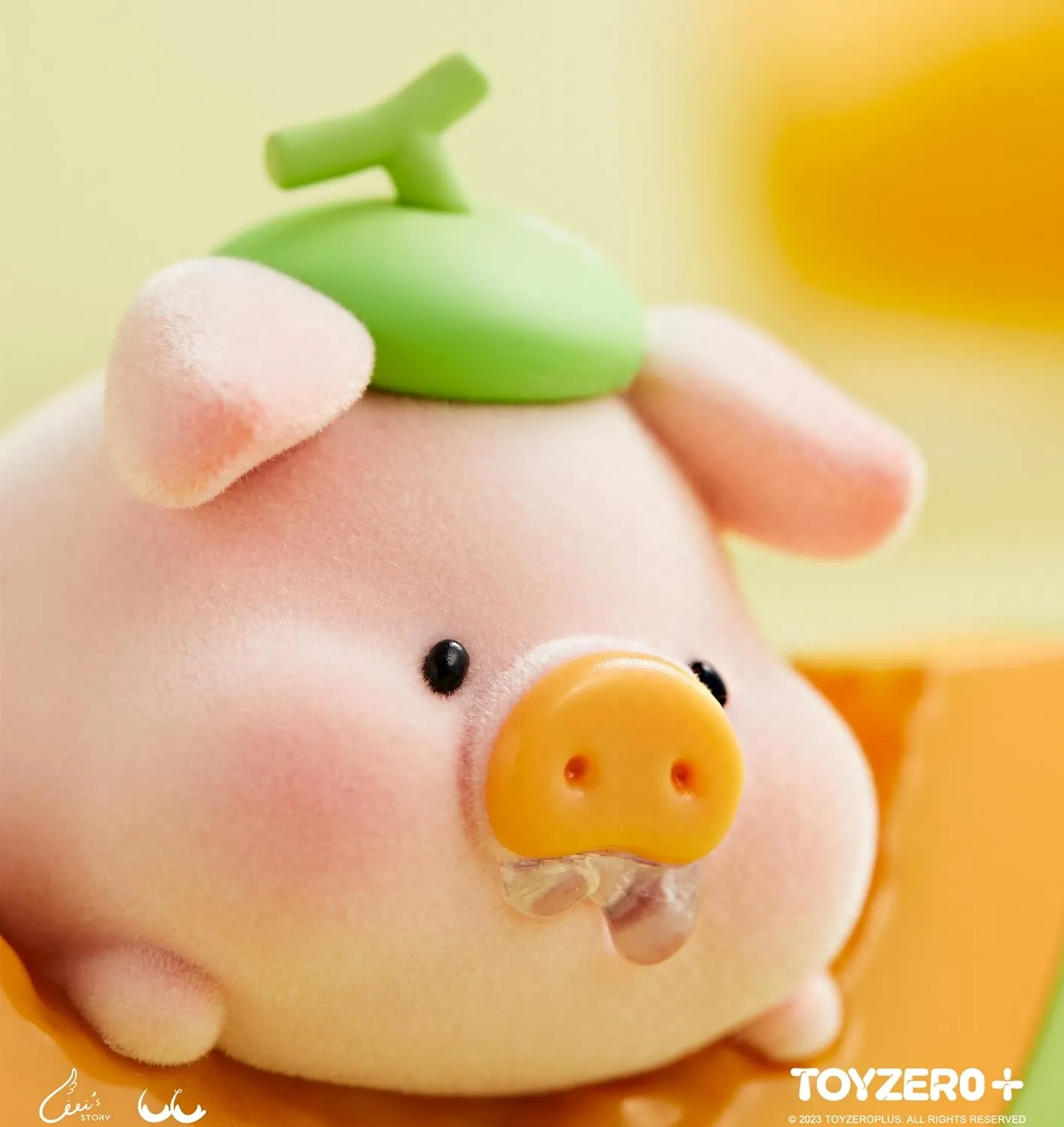 Lulu The Piggy Fruit Series Blind Box Limited Figures Cantaloupes Pig Figurine Popular Collectible Art Toy Hot Toys Cute Creative Gift