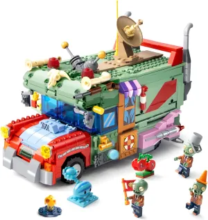 Maikerry 933 PCS PVZ Time Travel Set - Plants & Zombies Action Figures, Toys for Game Fans, Party & Birthday Gifts for Boys & Girls