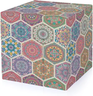 Mandala Adults 3x3x3 Color-Matching Smooth Fully Printed Cube Gift