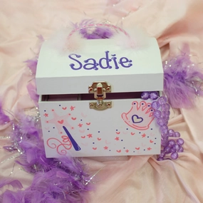 Marabou Ballerina Jewelry Box