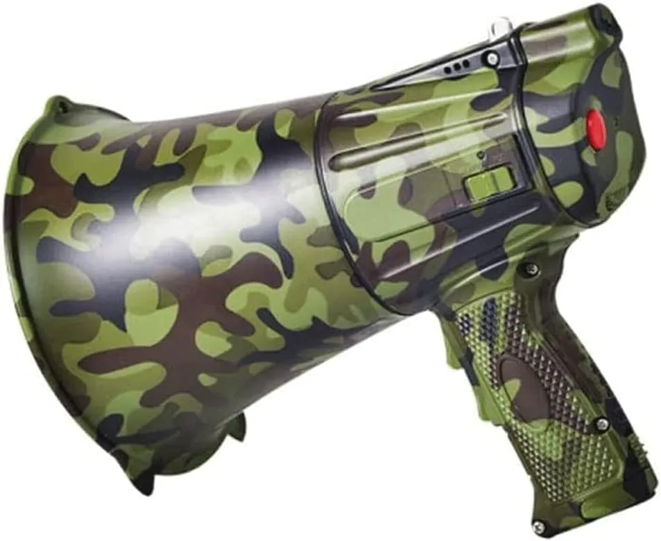 Megaphones Megaphones Led Lighting Portable Handheld Megaphone 30w Handheld Amplifier with Volume, Built-in Siren Bullhorn Speaker Clearer