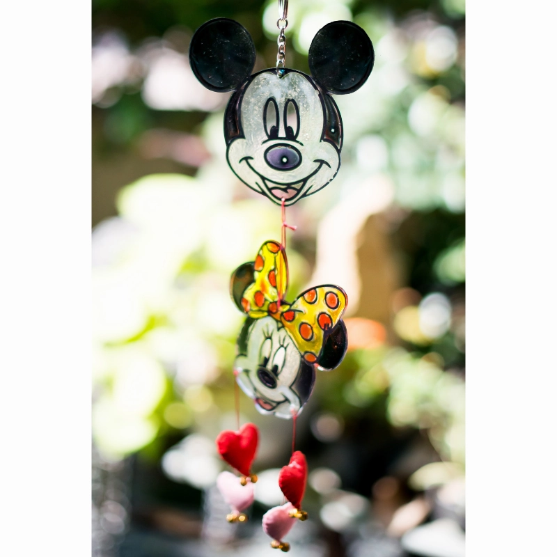 Mickey Minnie Sun Catcher Chime Activity Kit (3-5 Years)