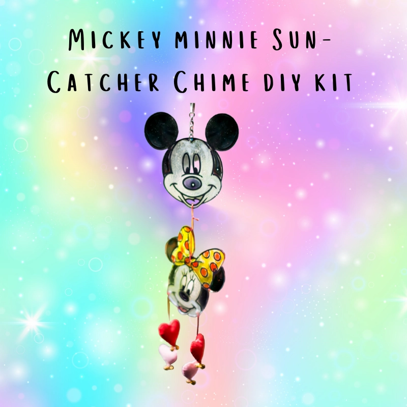 Mickey Minnie Sun Catcher Chime Activity Kit (3-5 Years)