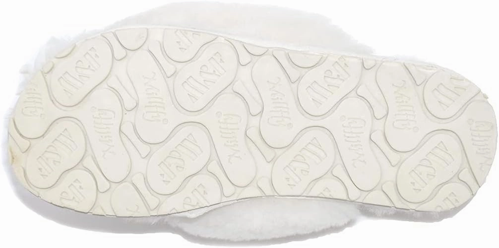 Millffy Fashion Sheepskin Women's Slippers Fluffy Leopard Thong Slippers Home Slippers Bedroom Shoes Slides