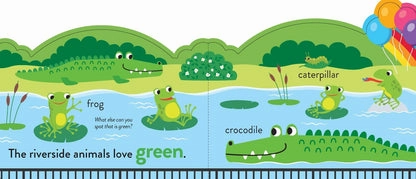 My First Colours At The Zoo Book