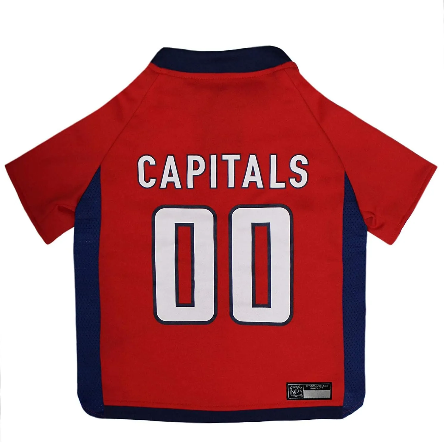 NHL Washington Capitals Jersey for Dogs & Cats, Small. - Let Your Pet Be A Real NHL Fan!