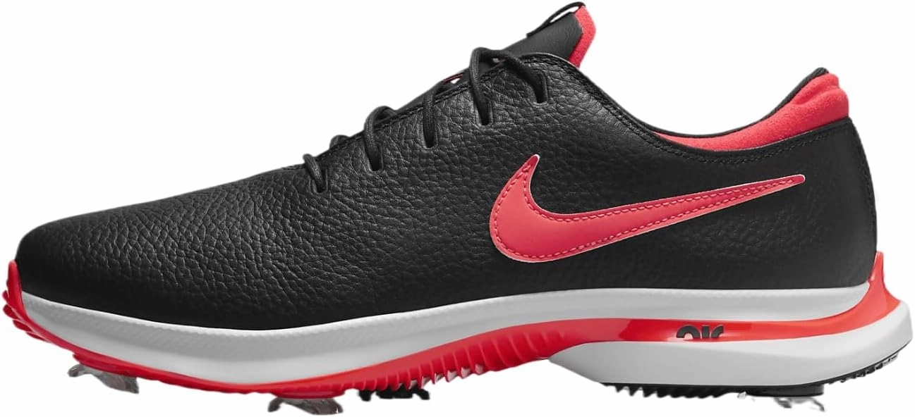 Nike Air Zoom Victory Tour 3 Men's Golf Shoes (DV6798-004, Black/Pure Platinum/Bright Crimson) Size 11.5