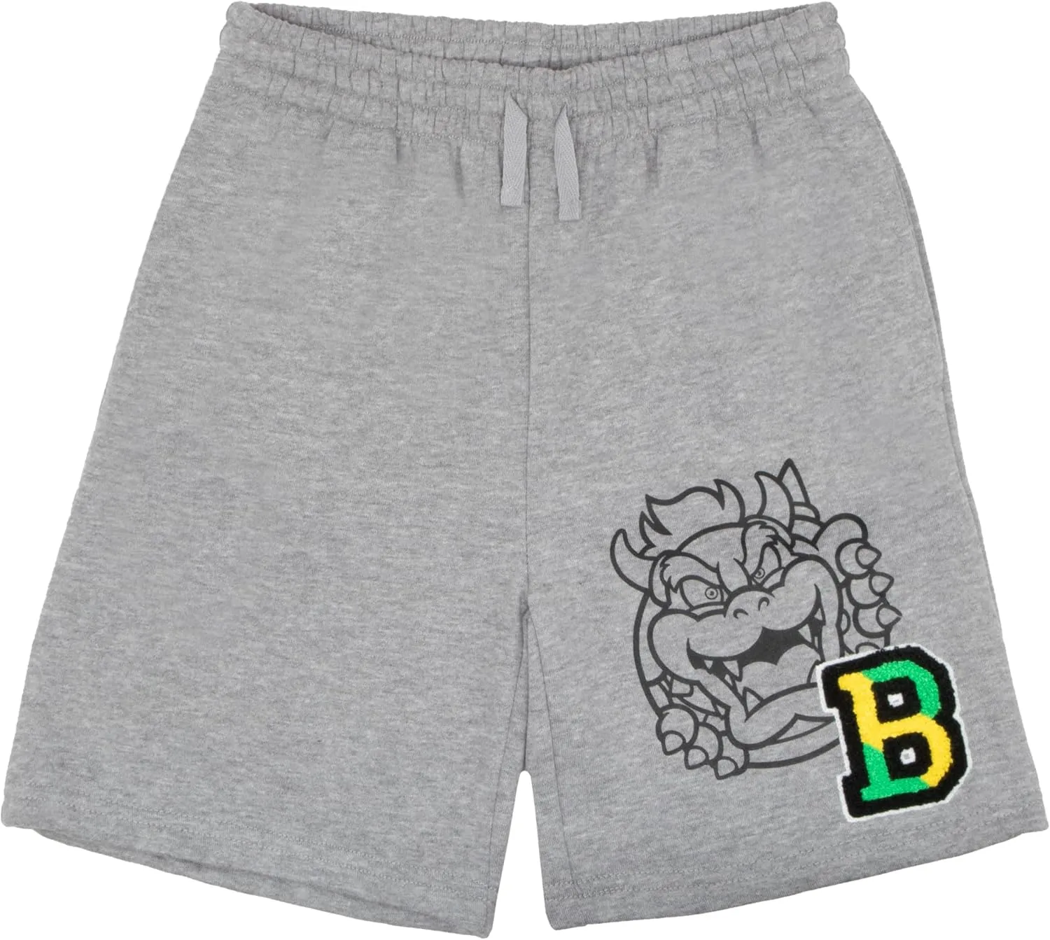 Nintendo Super Mario, Bowser, Mario Kart Boys Zip-Up Hoodie and Shorts 2-Piece Set - Graphic Sweatshirt and Shorts for Kids