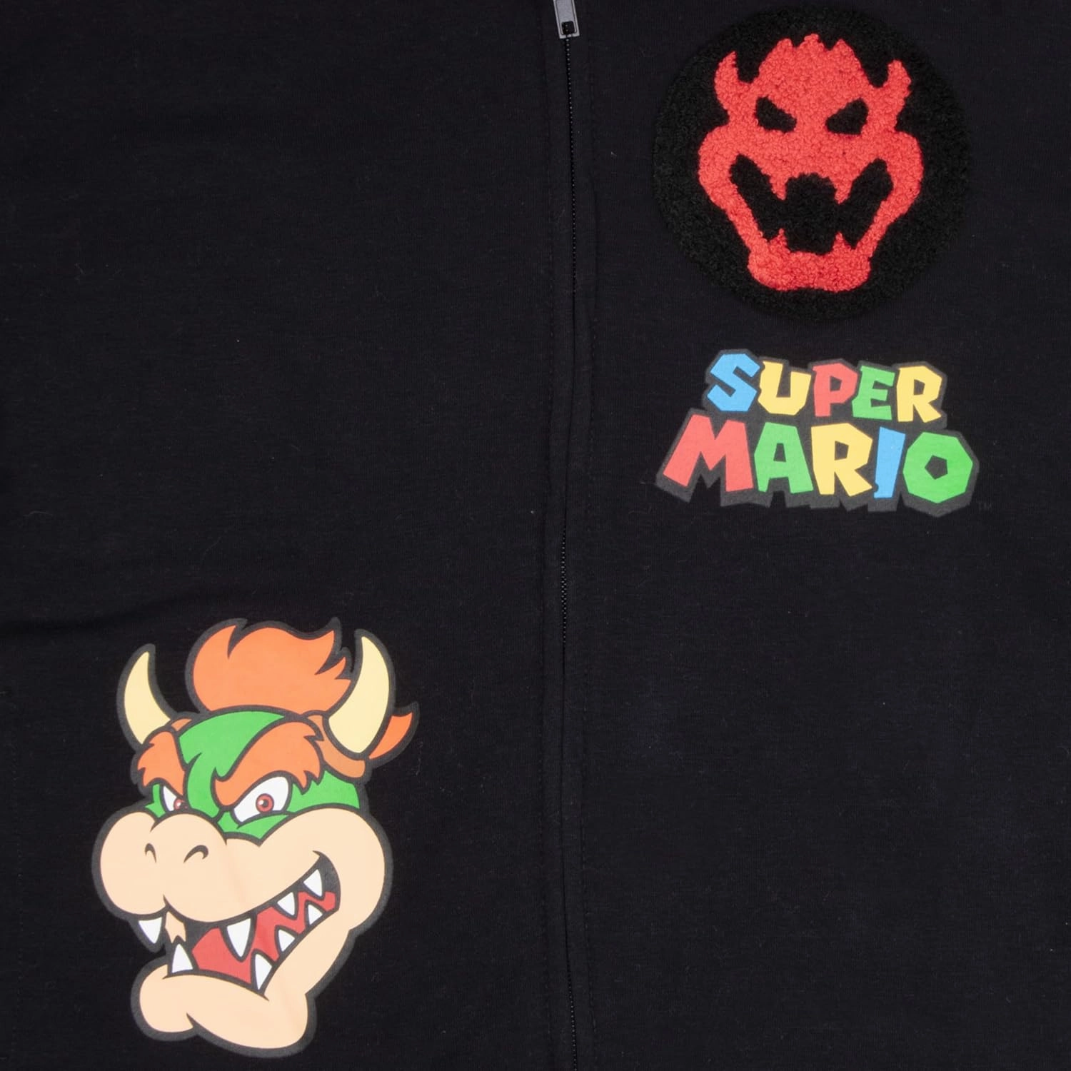 Nintendo Super Mario, Bowser, Mario Kart Boys Zip-Up Hoodie and Shorts 2-Piece Set - Graphic Sweatshirt and Shorts for Kids
