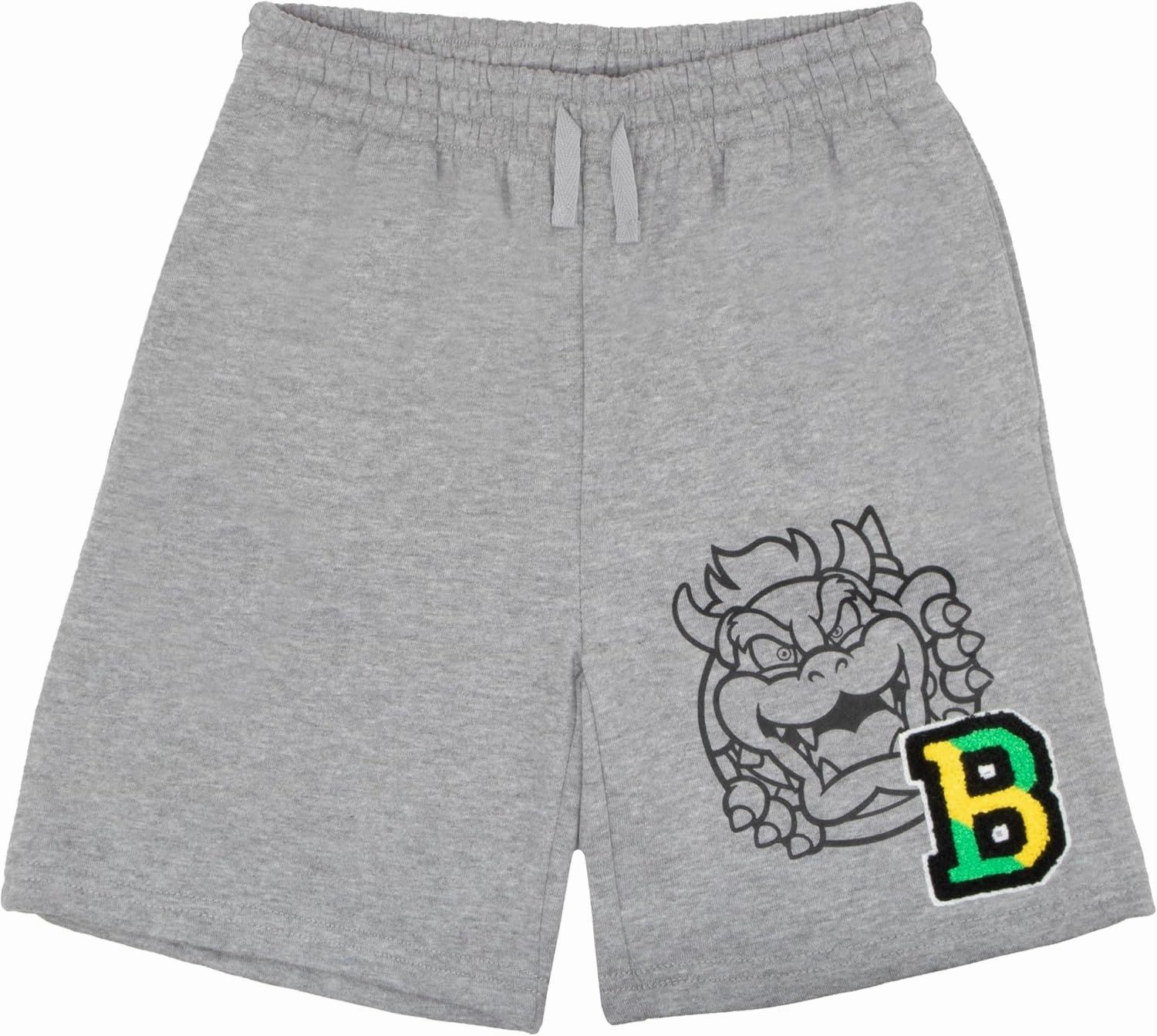 Nintendo Super Mario, Bowser, Mario Kart Boys Zip-Up Hoodie and Shorts 2-Piece Set - Graphic Sweatshirt and Shorts for Kids