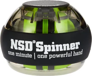 NSD Power AutoStart Spinner Gyroscopic Wrist and Forearm Exerciser with Auto Start Feature