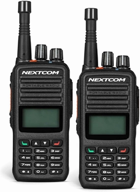 NXT60 Long Distance LTE Walkie Talkies (2-Pack) | USA Coverage, Wi-Fi, GPS Enabled | Business Two Way Radios with Voice Recording, Instant PTT. First Month Airtime Free |