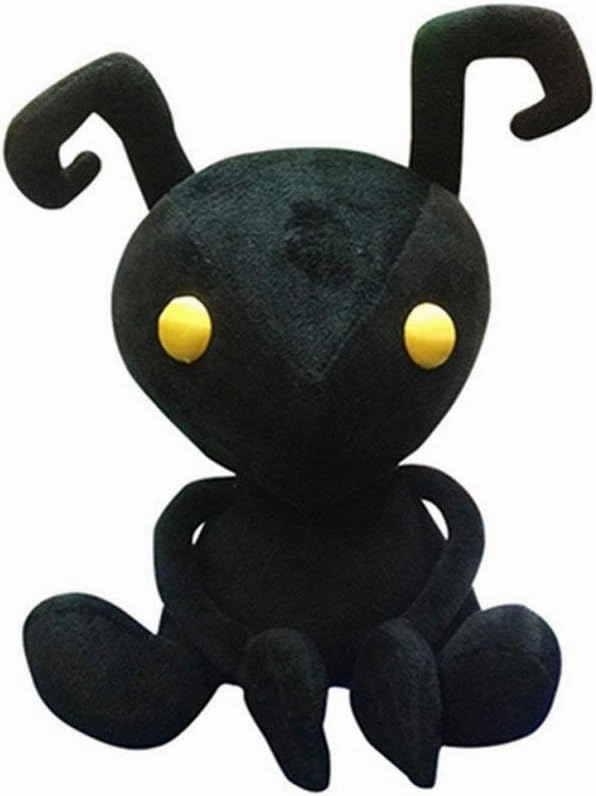 Oakamy Plush Heart 13" Shadow Black Ant Stuffed Animals Cute Plush Toys Figure Soft Dolls Birthday Gift for Kids