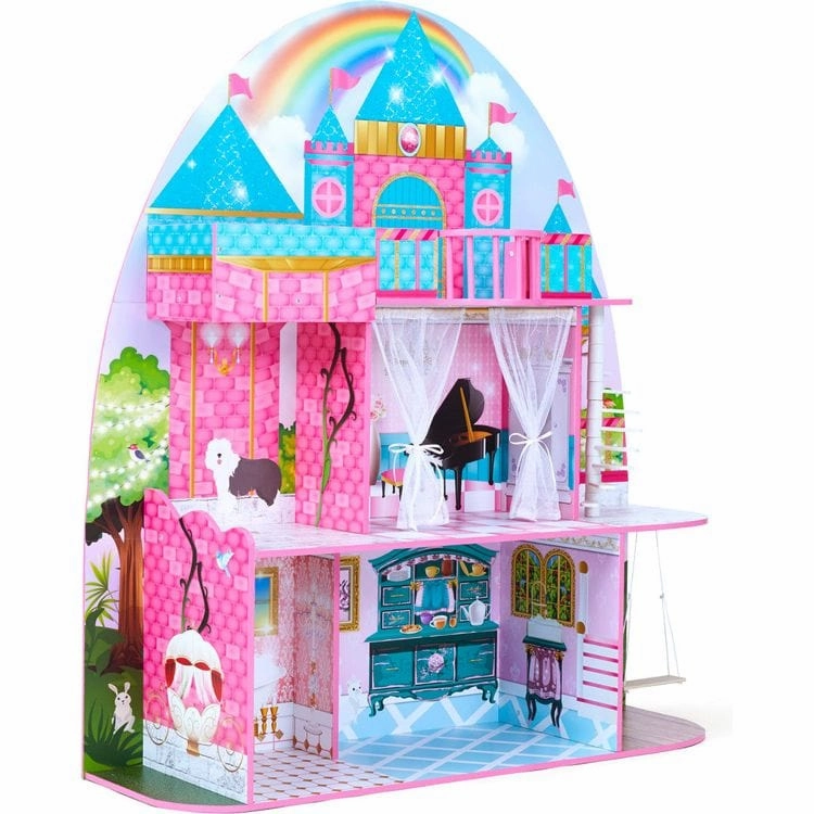 Olivia's Little World Princess Castle Dollhouse for 12" Dolls