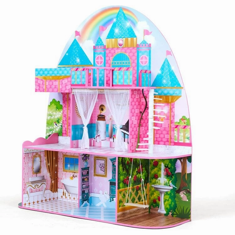 Olivia's Little World Princess Castle Dollhouse for 12" Dolls