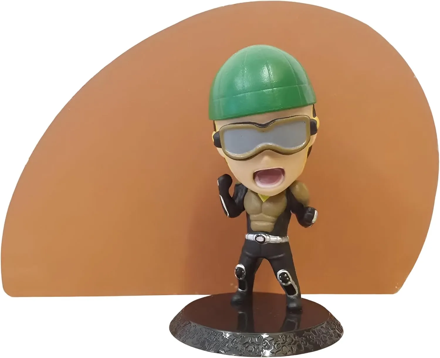 One Punch Man Presents Set of 6 Anime Action Figure Collection: Mumen Rider, Tatsumaki, Metal Knight, Saitama, Silverfang, Genos - 2 Inch Miniatures Action Figures for Ultimate Fans and Decor.