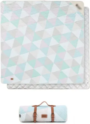 Open-air Food Restaurant kaatsu Spring Heavenly Beer Park Outside Folding 叠ノ营垫(Color: A, Size: 200 * 200 * 0.5cm)