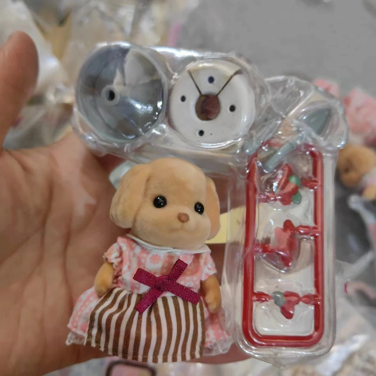Original Forest Animal Family Dollhouse Figures