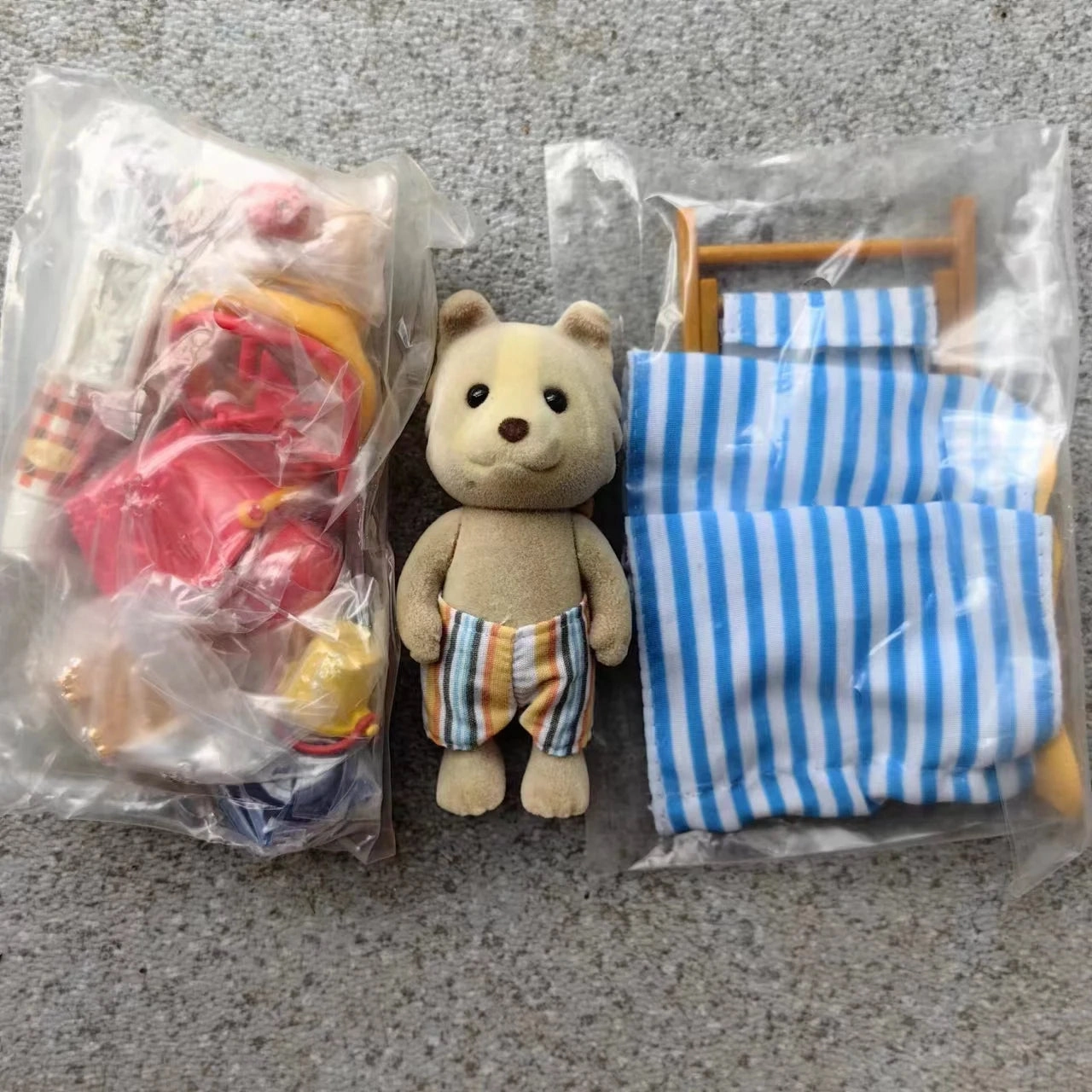 Original Forest Animal Family Dollhouse Figures
