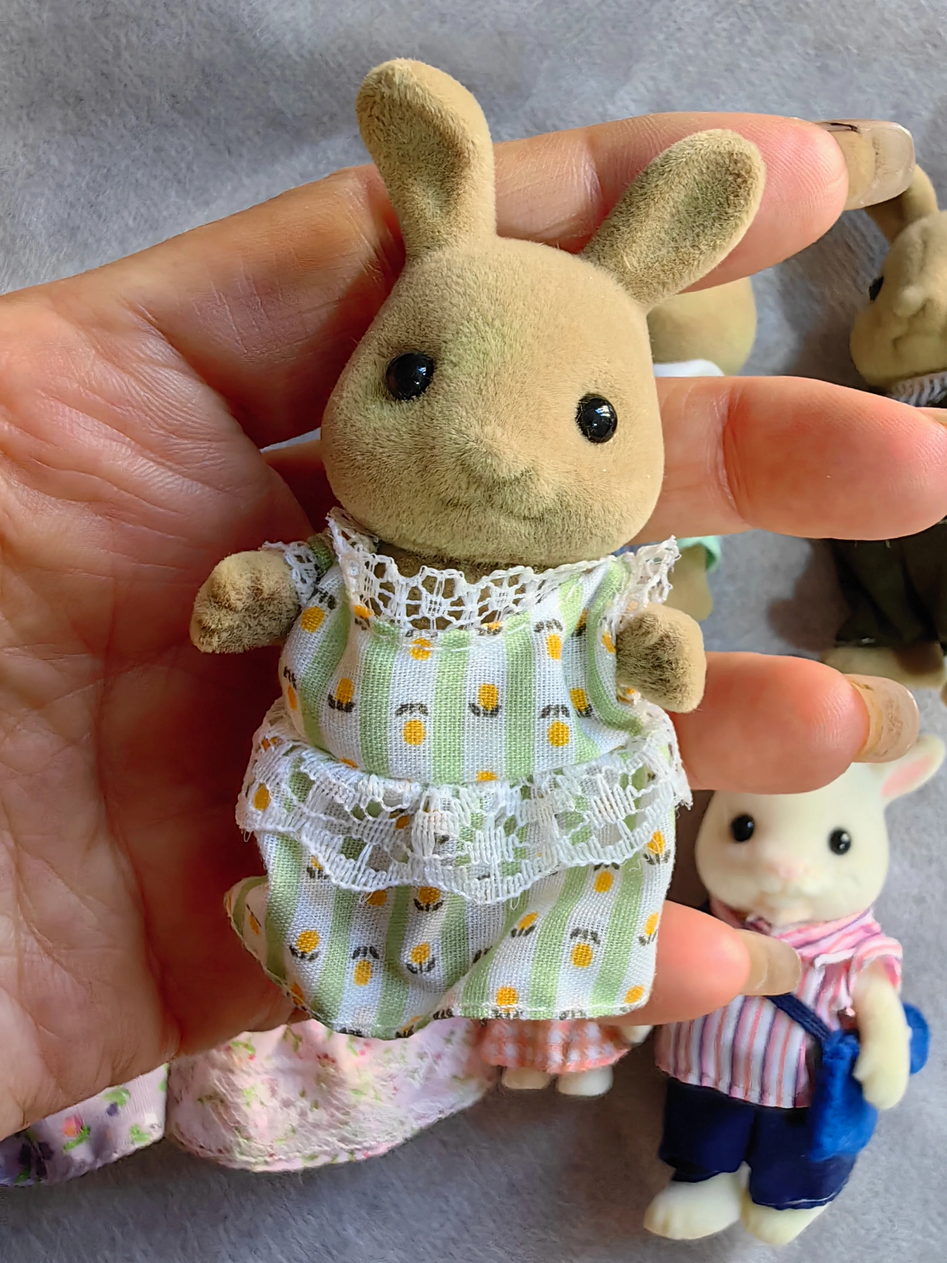 Original Forest Animal Family Dollhouse Figures