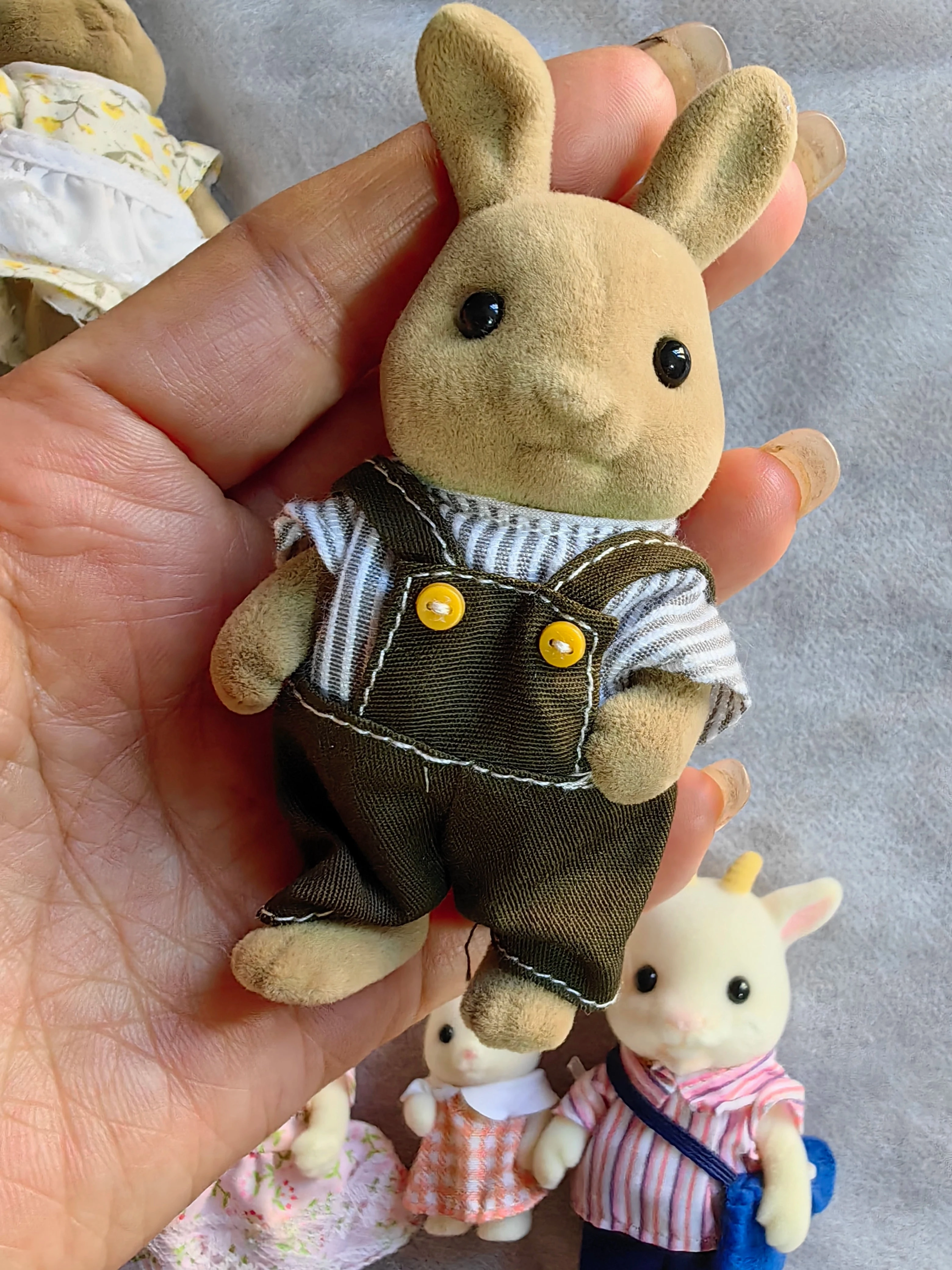 Original Forest Animal Family Dollhouse Figures
