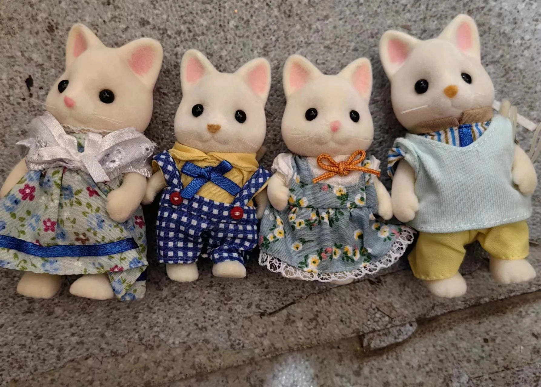 Original Forest Animal Family Dollhouse Figures