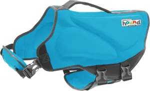 Outward Hound Dawson Swim Dog Life Jacket, High-Performance Neoprene Dog Life Vest for Swimming, Boating, and Water Safety, Small, Blue