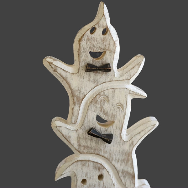 Painted Stacking Wooden Halloween Decor, Choose Your Style