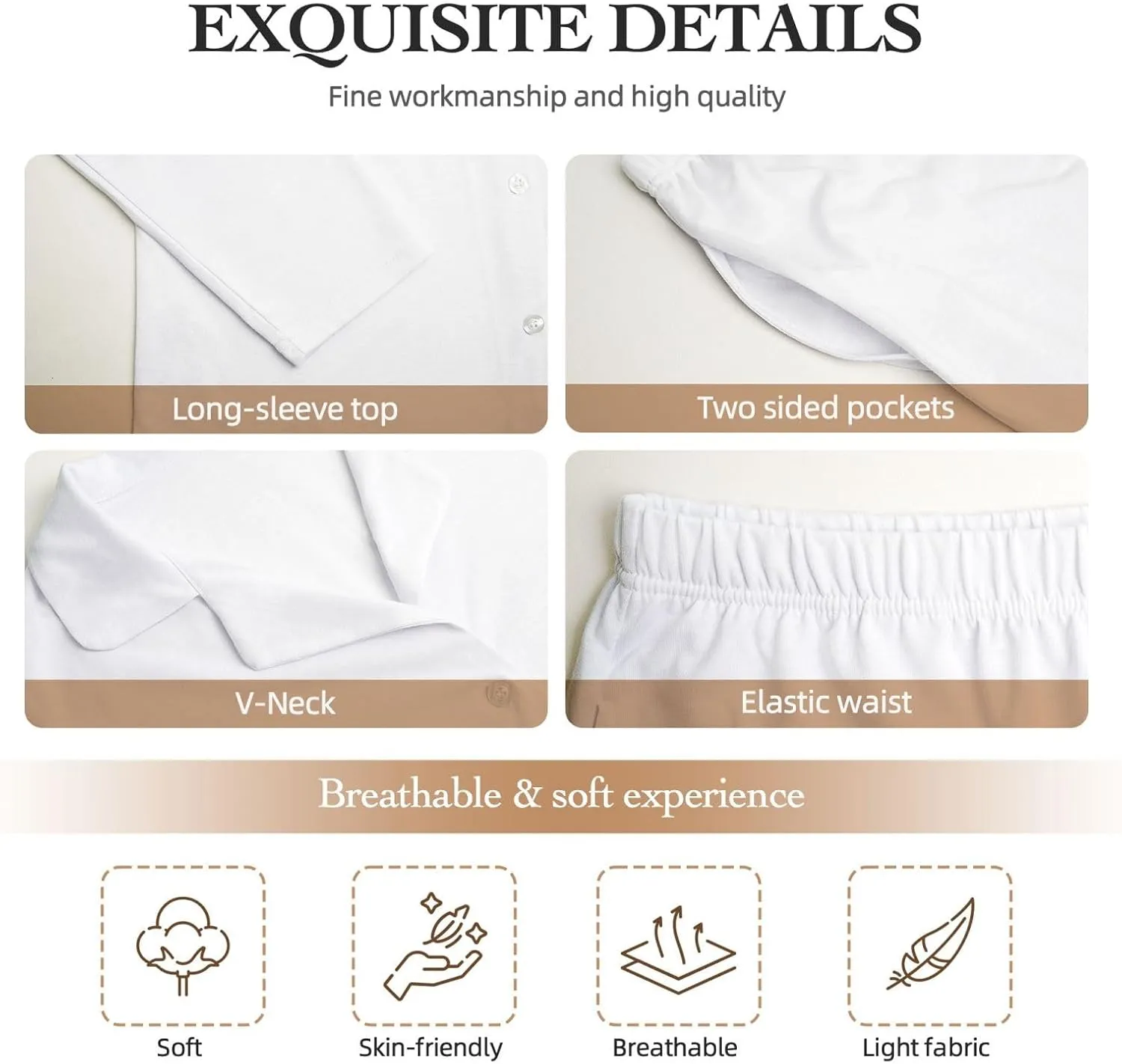 Pajamas for Women Set - bright cabbage cute eyes funny Sleepwear Nightwear Pjs Lounge Sets for Women with Pockets
