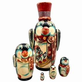 Penguin Stacking Dolls