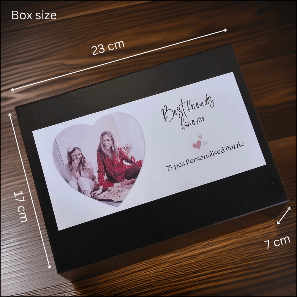Personalised Heart shaped puzzle