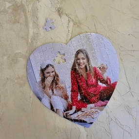 Personalised Heart shaped puzzle