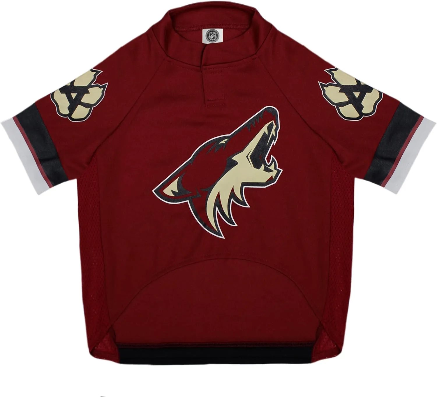 Pets First NHL Arizona Coyotes Jersey for Dogs & Cats, Medium. - Let Your Pet Be A Real NHL Fan!