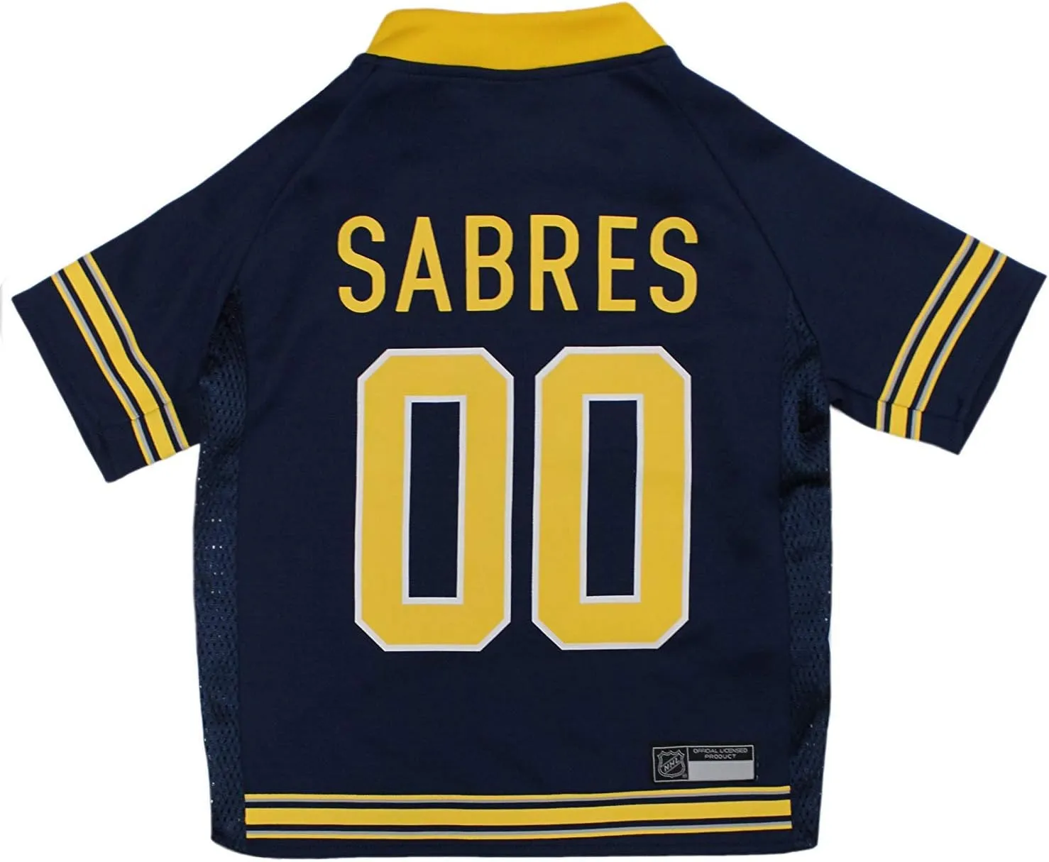 Pets First NHL Buffalo Sabres Jersey for Dogs & Cats, X-Large. - Let Your Pet Be A Real NHL Fan!